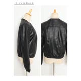 上品に羽織れるラムレザーライダースジャケット レディース ファッション | Sawa a la mode | 詳細画像37