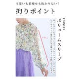 小鳥が集う艶やかなお花畑のシアーシャツブラウス レディース ファッション | Sawa a la mode | 詳細画像4