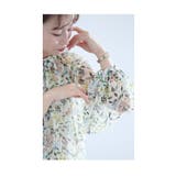 小鳥が集う艶やかなお花畑のシアーシャツブラウス レディース ファッション | Sawa a la mode | 詳細画像9