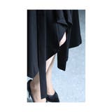 シルエットで魅せるベルト付きアシンメトリースカート レディース ファッション | Sawa a la mode | 詳細画像21 