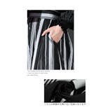 ランダムストライプのタフタスカート レディース ロング | Sawa a la mode | 詳細画像4