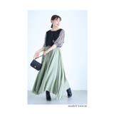 お洒落に映えるストライプのふんわり袖ブラウス レディース ファッション | Sawa a la mode | 詳細画像19