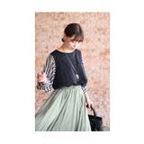 お洒落に映えるストライプのふんわり袖ブラウス レディース ファッション | Sawa a la mode | 詳細画像24