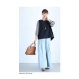 お洒落に映えるストライプのふんわり袖ブラウス レディース ファッション | Sawa a la mode | 詳細画像25