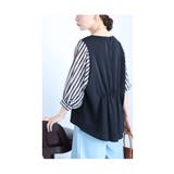 お洒落に映えるストライプのふんわり袖ブラウス レディース ファッション | Sawa a la mode | 詳細画像26