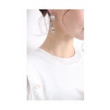 美しく透ける袖レースの綺麗めニットトップス レディース ファッション | Sawa a la mode | 詳細画像26