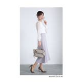 美しく透ける袖レースの綺麗めニットトップス レディース ファッション | Sawa a la mode | 詳細画像28