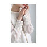 気品溢れる刺繍が目を惹くシフォンシャツブラウス レディース ファッション | Sawa a la mode | 詳細画像6 