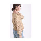 連なる花レース袖の大人スウェットトップス レディース ファッション | Sawa a la mode | 詳細画像2