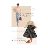 連なる花レース袖の大人スウェットトップス レディース ファッション | Sawa a la mode | 詳細画像9