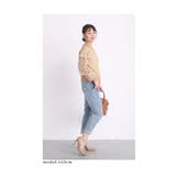 連なる花レース袖の大人スウェットトップス レディース ファッション | Sawa a la mode | 詳細画像11