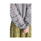 連なる花レース袖の大人スウェットトップス レディース ファッション | Sawa a la mode | 詳細画像15