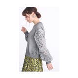 連なる花レース袖の大人スウェットトップス レディース ファッション | Sawa a la mode | 詳細画像19