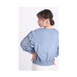 連なる花レース袖の大人スウェットトップス レディース ファッション | Sawa a la mode | 詳細画像36