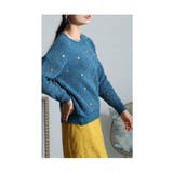 煌く小花が散りばめられたラメ入りニット トップス ニット | Sawa a la mode | 詳細画像9