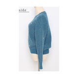 煌く小花が散りばめられたラメ入りニット トップス ニット | Sawa a la mode | 詳細画像21