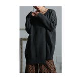 大人なモードさ漂う切替ジャガードニット トップス レディース | Sawa a la mode | 詳細画像7