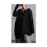 大人なモードさ漂う切替ジャガードニット トップス レディース | Sawa a la mode | 詳細画像8