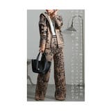 レトロモダンな華を纏うニット地セットアップ レディース ファッション | Sawa a la mode | 詳細画像6