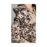 レトロモダンな華を纏うニット地セットアップ レディース ファッション | Sawa a la mode | 詳細画像9