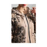 レトロモダンな華を纏うニット地セットアップ レディース ファッション | Sawa a la mode | 詳細画像18