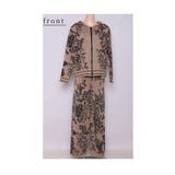レトロモダンな華を纏うニット地セットアップ レディース ファッション | Sawa a la mode | 詳細画像20