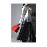 アートフルを着飾る裾フリンジ長袖ニット トップス レディース | Sawa a la mode | 詳細画像7 