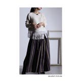 アートフルを着飾る裾フリンジ長袖ニット トップス レディース | Sawa a la mode | 詳細画像10 