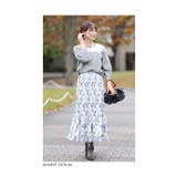 シフォンなのに暖かい裏フリースプリーツスカート レディース ファッション | Sawa a la mode | 詳細画像15