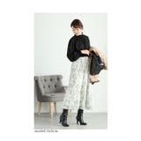 シフォンなのに暖かい裏フリースプリーツスカート レディース ファッション | Sawa a la mode | 詳細画像24