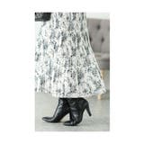 シフォンなのに暖かい裏フリースプリーツスカート レディース ファッション | Sawa a la mode | 詳細画像30