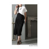 贅沢なエレガンスに抜け感をワンショルダーサロペット ワンピース レディース | Sawa a la mode | 詳細画像8