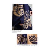 大輪の薔薇を着飾るスリーブ付きニットストールカーディガン レディース ファッション | Sawa a la mode | 詳細画像12