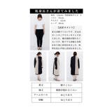 モードなバイカラーの日本製ニットチュニック レディース ファッション | Sawa a la mode | 詳細画像25