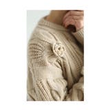 ぽこぽこ可愛いお花咲くニットトップス レディース ファッション | Sawa a la mode | 詳細画像2