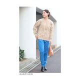 ぽこぽこ可愛いお花咲くニットトップス レディース ファッション | Sawa a la mode | 詳細画像3