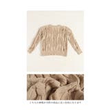 ぽこぽこ可愛いお花咲くニットトップス レディース ファッション | Sawa a la mode | 詳細画像5
