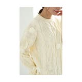 ぽこぽこ可愛いお花咲くニットトップス レディース ファッション | Sawa a la mode | 詳細画像21