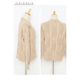 ぽこぽこ可愛いお花咲くニットトップス レディース ファッション | Sawa a la mode | 詳細画像26