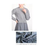 着るだけで脚長美人なニット切替フレアワンピース レディース ファッション | Sawa a la mode | 詳細画像22