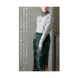 優雅で柔らかな心地シャーリングネックトップス レディース ファッション | Sawa a la mode | 詳細画像6
