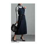 優雅で柔らかな心地シャーリングネックトップス レディース ファッション | Sawa a la mode | 詳細画像7