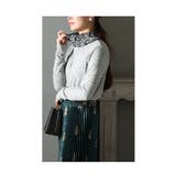 優雅で柔らかな心地シャーリングネックトップス レディース ファッション | Sawa a la mode | 詳細画像10