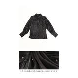 星のように瞬くビジューのパフスリーブブラウストップス レディース ファッション | Sawa a la mode | 詳細画像6