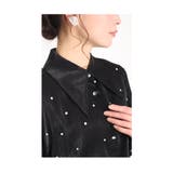 星のように瞬くビジューのパフスリーブブラウストップス レディース ファッション | Sawa a la mode | 詳細画像8