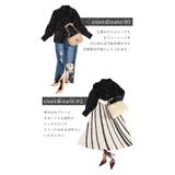 星のように瞬くビジューのパフスリーブブラウストップス レディース ファッション | Sawa a la mode | 詳細画像10