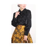 星のように瞬くビジューのパフスリーブブラウストップス レディース ファッション | Sawa a la mode | 詳細画像13
