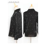 星のように瞬くビジューのパフスリーブブラウストップス レディース ファッション | Sawa a la mode | 詳細画像26