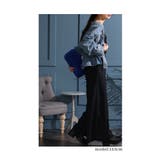 ヴィンテージな甘辛スタイルスタッズデニムジャケット アウター レディース | Sawa a la mode | 詳細画像8