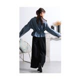 ヴィンテージな甘辛スタイルスタッズデニムジャケット アウター レディース | Sawa a la mode | 詳細画像18